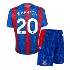 Crystal Palace Adam Wharton #20 Hjemmedraktsett Barn 2024-25 Kortermet (+ korte bukser)